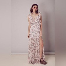 Vestido maxi For Love and Lemons Bee Balm tamanho médio, usado comprar usado  Enviando para Brazil