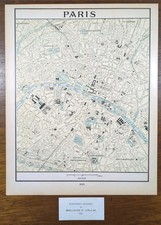 Vintage 1902 paris for sale  Augusta