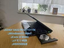 SONY VAIO PCG-71311N Note PC Laptop PC HDD 500GB RAM 4GB CPU Core i3 M480 WIn11C comprar usado  Enviando para Brazil