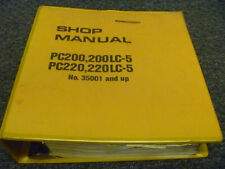 Usado, Komatsu PC200-5 PC200LC-5 PC220-5 PC220LC5 Escavadeira Manual de Serviço de Reparo xo comprar usado  Enviando para Brazil