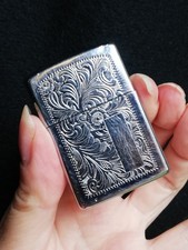 Zippo argenté gravé d'occasion  Quimper