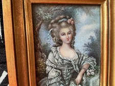 Portrait miniature ancien d'occasion  Saint-Laurent-du-Var