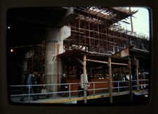 Estação de metrô 1976 DC durante a construção Kodachrome 35mm corrediça comprar usado  Enviando para Brazil