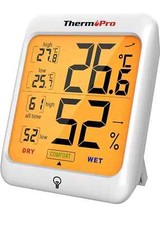 Thermopro tp53 hygrometer for sale  CONGLETON