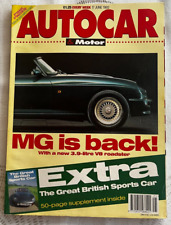 Autocar june 1992 for sale  LETCHWORTH GARDEN CITY