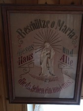 Gesticktes bild haussegen gebraucht kaufen Gesticktes bild haussegen gebraucht kaufen  Neustadt a.d.Donau