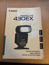 Canon speedlite 430 for sale  WOLVERHAMPTON