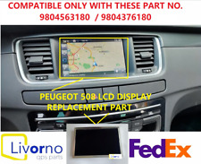 Peugeot 508 LCD DISPLAY SCREEN NOVA PEÇA 9804376180 9804563180 DS5, usado comprar usado  Enviando para Brazil