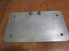 Placa de apoio universal de alumínio para motocicleta 7 14" x 4 1/4" comprar usado  Enviando para Brazil