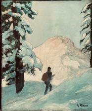 Altmann paysage neige d'occasion  France