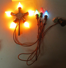 Usado, Lindo conjunto de luzes de Natal da década de 1930 C-6 Noma Star of Bethlehem comprar usado  Enviando para Brazil