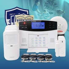 HOMSECUR Système d'Alarme Anti-Vol Sans Fil &filaire WIFI 4G GSM+Animal-immunisé comprar usado  Enviando para Brazil