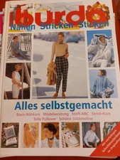 Burda nähen stricken gebraucht kaufen  Berlin