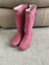 Pink hunter wellies for sale  POULTON-LE-FYLDE