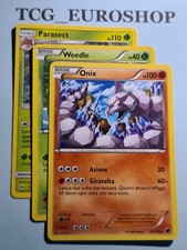 ONIX + WEEDLE + PARASECT▪︎POKEMON▪︎ITALIANO▪︎LP #180 comprar usado  Enviando para Brazil