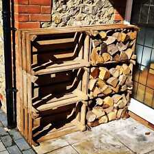 Log storage unit for sale  Shipping to Ireland