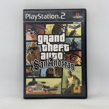 Grand Theft Auto San Andreas GTA Rockstar PS2 Sony PlayStation Game PAL comprar usado  Enviando para Brazil
