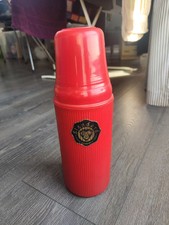 Termos thermos vintage Standard Cusano Milanino modernariato, borraccia rossa na sprzedaż  Wysyłka do Poland
