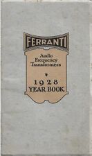 Catalogo ferranti audio usato  Sezzadio