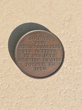 Médaille société sciences d'occasion  Lyon III