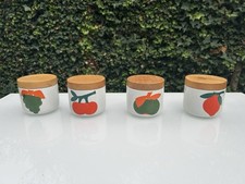 Quattro barattoli ceramica usato  Sesto Fiorentino