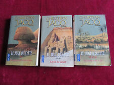 Livres christian jacq d'occasion  Audierne