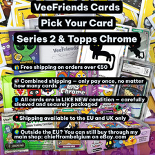 VeeFriends CARDS | Pick Your Card | Series 2 & Topps Chrome na sprzedaż  Wysyłka do Poland