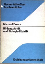 Bildungskritik biologiedidakti gebraucht kaufen  Koblenz