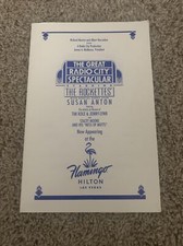 Programa Susan Anton & the Rockettes Radio City espetacular Las Vegas Flamingo comprar usado  Enviando para Brazil