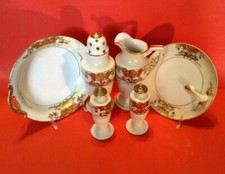 Sugar Shaker Noritake - Jarro Ewer - Sal e pimenta - Fralda - Tigela - 1918 Japão comprar usado  Enviando para Brazil