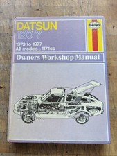 Datsun 120y haynes for sale  LITTLEHAMPTON
