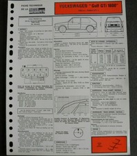 Fiche technique automobile d'occasion  France