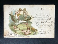 Litho werbung galactina gebraucht kaufen  Hamburg