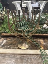 Vintage brass hanukkah for sale  Natchitoches
