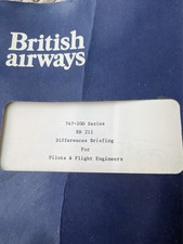 British airways 747 for sale  HENFIELD