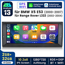 10.25" Android 13 Radio samochodowe CarPlay do BMW E39 X5 E53 GPS Nawigacja WIFI BT DSP DAB + na sprzedaż  Wysyłka do Poland