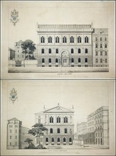 Leipzig Loggia Massonica Minerva Tre Palme Disegno Originale comprar usado  Enviando para Brazil
