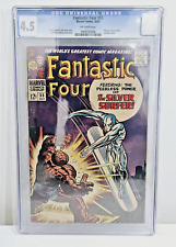 Fantastic Four #55 CGC 4.5 Stan Lee Thing Surfista Prateado comprar usado  Enviando para Brazil