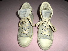 Tênis unissex John Varvatos Converse High Top All Star cinza M 8 1/2 W 10 1/2 comprar usado  Enviando para Brazil