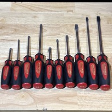 Craftsman Professional Phillips conjunto misto de chaves de fenda plana 10 peças T WF EUA, usado comprar usado  Enviando para Brazil
