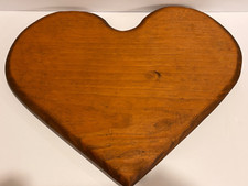 Heart shaped wooden for sale  Winfield