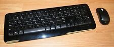 Pacote de teclado e mouse sem fio padrão preto Microsoft Desktop 800 (1455)  comprar usado  Enviando para Brazil