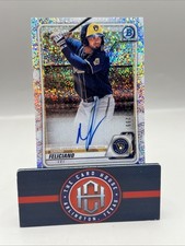 2020 Bowman Chrome Mario Feliciano Mini Diamante Auto/299 Milwaukee Brewers OV1 comprar usado  Enviando para Brazil