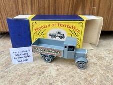 MATCHBOX LESNEY YESTERYEAR Y6-1 AEC “LÂMPADAS OSRAM” EDIÇÃO 9* ESCASSO *NOVO NA CAIXA* comprar usado  Enviando para Brazil