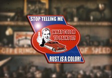 Rust color decal for sale  Chino Valley