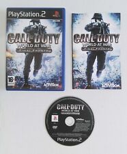 PS2 : CALL OF DUTY : WORLD AT WAR - FINAL FRONTS - Completo, ITA ! PLAYSTATION 2 comprar usado  Enviando para Brazil