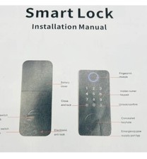 Usado, Fechadura de porta Smart Lock - Impressão digital / teclado (antibloqueio eletrônico) nova outra comprar usado  Enviando para Brazil