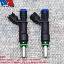 2pcs fuel injectors d'occasion  Expédié en Belgium
