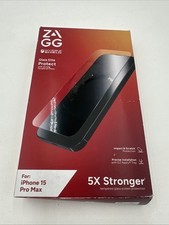 Protector Pantalla Privacidad ZAGG Apple iPhone 15 Pro Max 6.1" Cristal Elite segunda mano  Embacar hacia Mexico