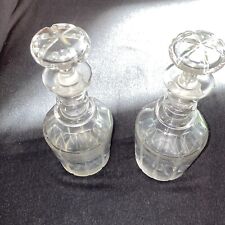 Pair cut glass for sale  HAMPTON